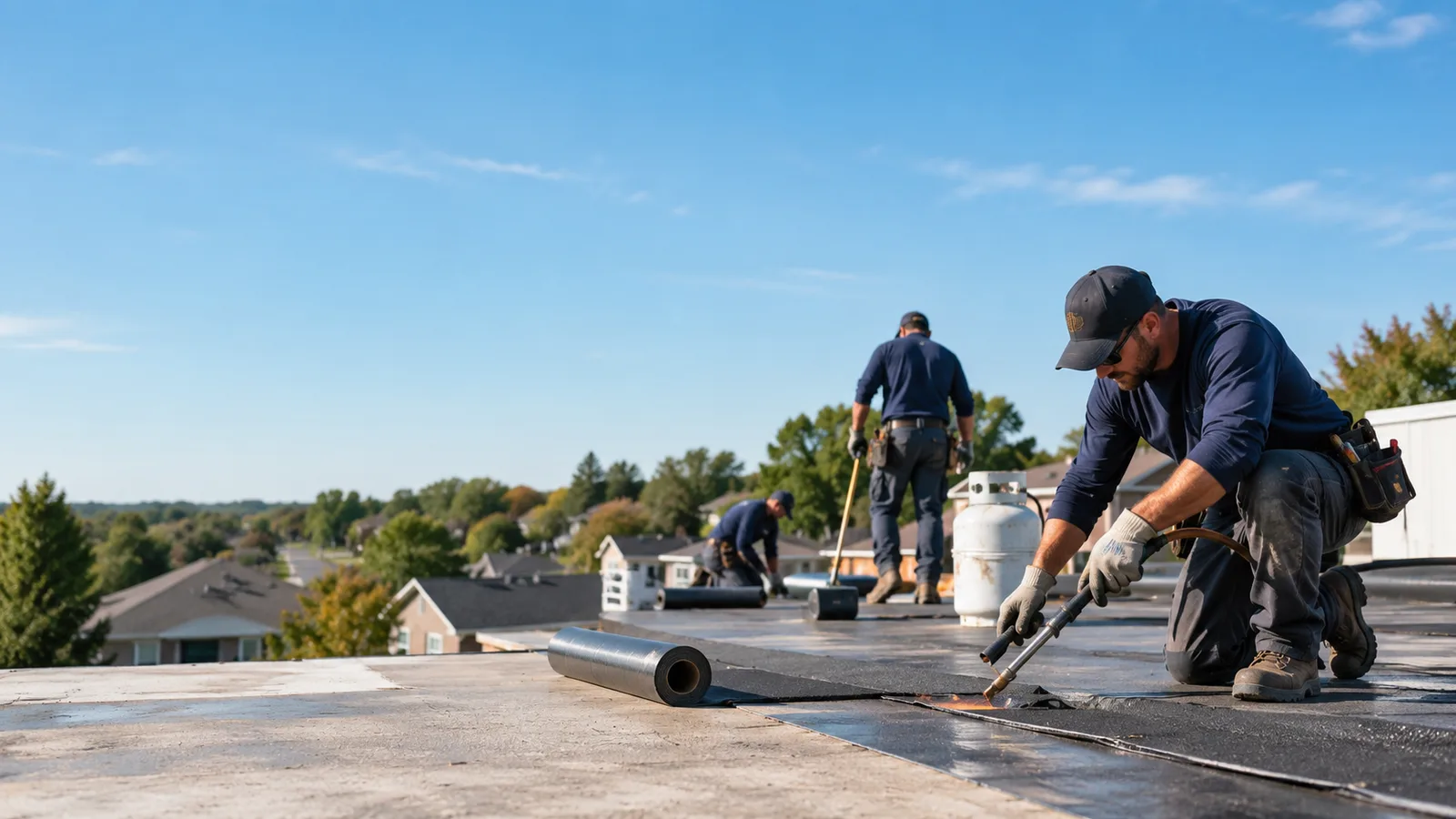 Flat Roof Leak Repair providers in Jones, MI